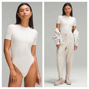 lululemon athletica White Short Sleeve Tee